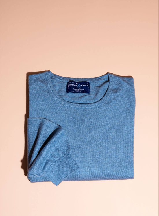 Cotton/Cashmere Crewneck
