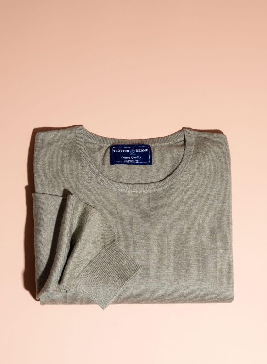 Cotton/Cashmere Crewneck