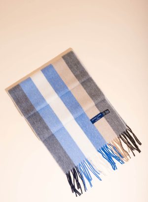 Cashmere Blend Stripe Scarf