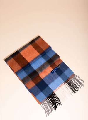 Cashmere Blend Check Scarf