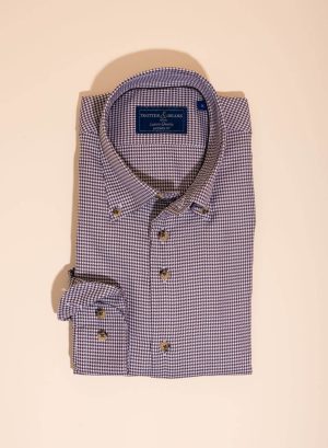 Houndstooth Weave Shirt