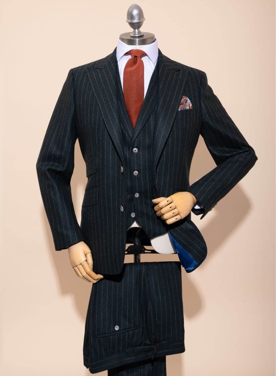 Flannel Chalkstripe 3PC