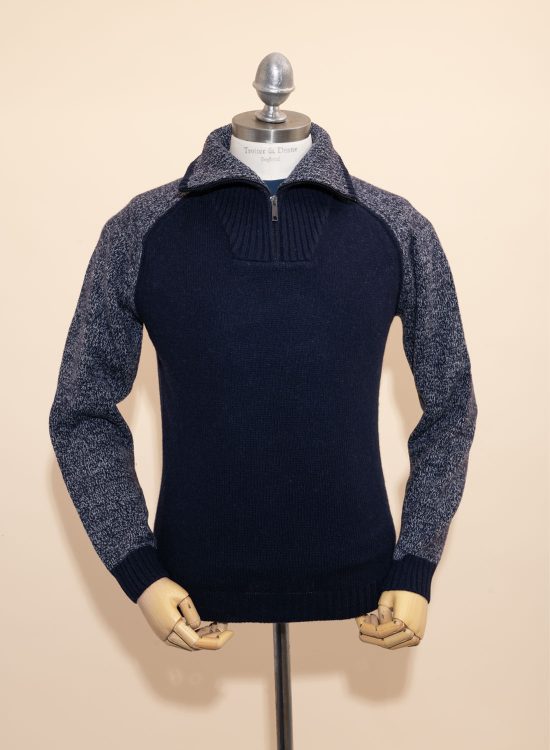 Lambswool Zip Neck
